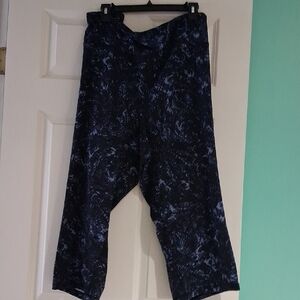 Lane Bryant Kids Navy Patterned Leggings